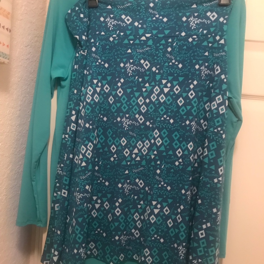 LulaRoe Lynnae and Azure